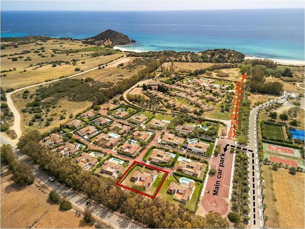 Villa Arenada - 500M From The Beach Costa Rei